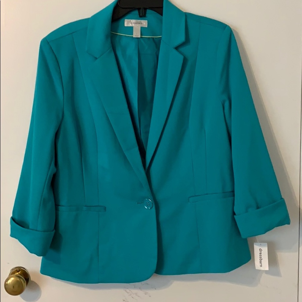 Dress Born Teal blazer